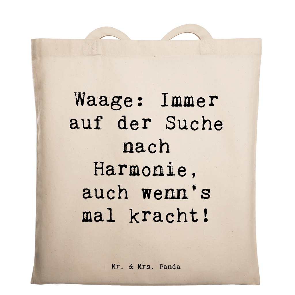 Tragetasche Spruch Waagen Harmonie Beuteltasche, Beutel, Einkaufstasche, Jutebeutel, Stoffbeutel, Tasche, Shopper, Umhängetasche, Strandtasche, Schultertasche, Stofftasche, Tragetasche, Badetasche, Jutetasche, Einkaufstüte, Laptoptasche, Tierkreiszeichen, Sternzeichen, Horoskop, Astrologie, Aszendent