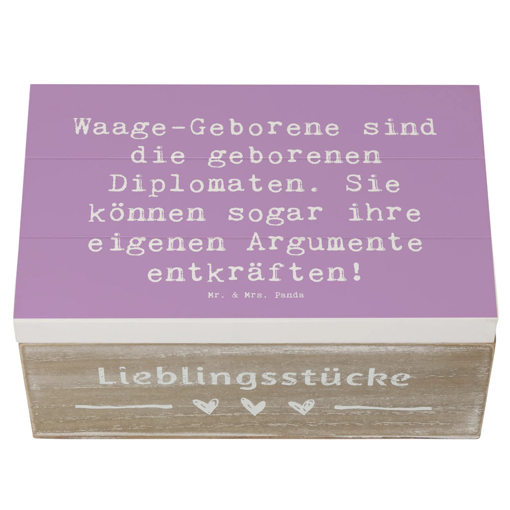 Holzkiste Spruch Diplomatische Waage Holzkiste, Dekokiste, Erinnerungsbox, Geschenkdose, XXL, Aufbewahrungsbox, Erinnerungskiste, Schatzkiste, Geschenkbox, Kiste, Schatulle, Truhe, Tierkreiszeichen, Sternzeichen, Horoskop, Astrologie, Aszendent