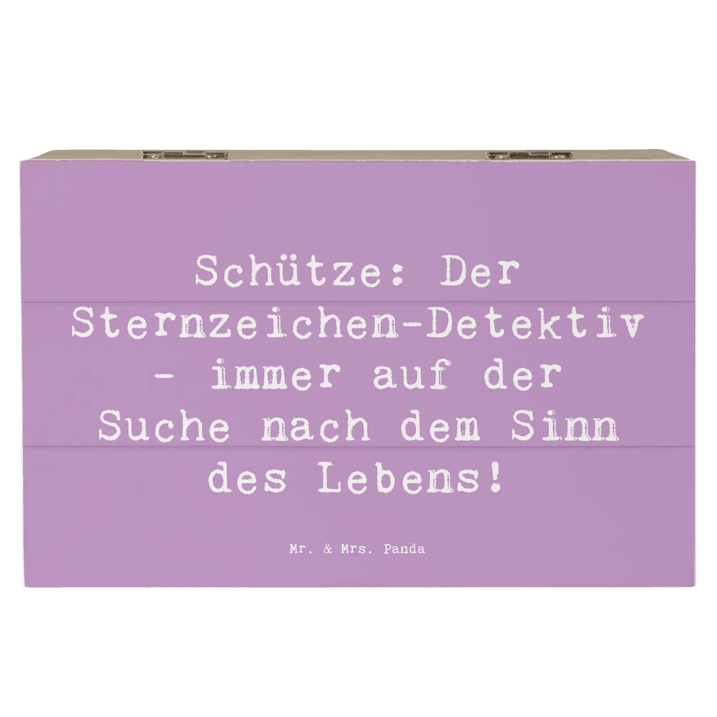 Holzkiste Spruch Schützenblick Schatzkiste, Aufbewahrungsbox, Geschenkdose, Truhe, Geschenkbox, Holzkiste, Schatulle, XXL, Kiste, Erinnerungsbox, Erinnerungskiste, Dekokiste, Tierkreiszeichen, Sternzeichen, Horoskop, Astrologie, Aszendent
