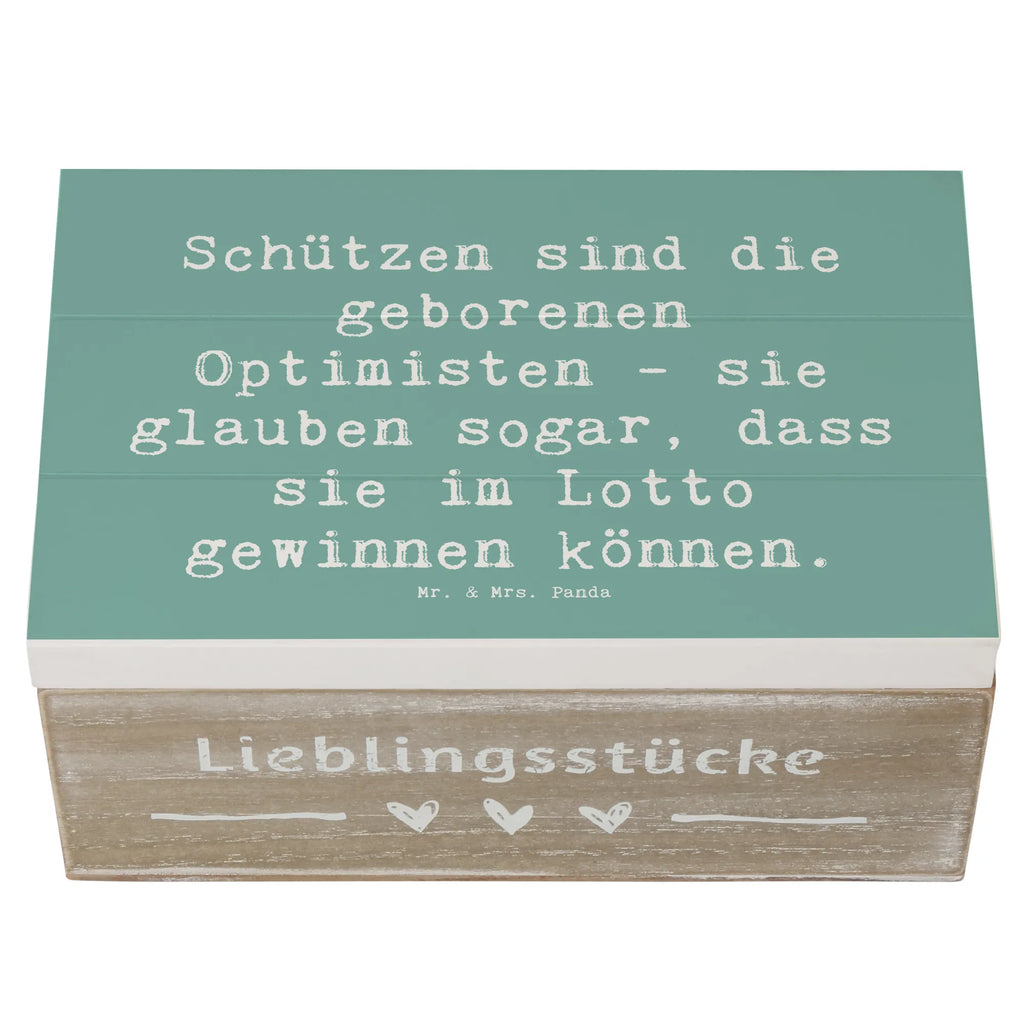 Holzkiste Spruch Schütze Optimist Erinnerungskiste, Schatulle, Geschenkdose, Holzkiste, XXL, Erinnerungsbox, Dekokiste, Kiste, Aufbewahrungsbox, Truhe, Geschenkbox, Schatzkiste, Tierkreiszeichen, Sternzeichen, Horoskop, Astrologie, Aszendent