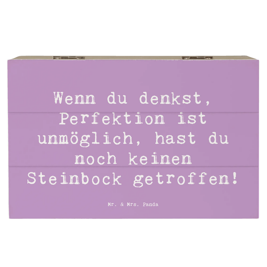 Holzkiste Spruch Steinbock Perfektion Kiste, Dekokiste, Holzkiste, Geschenkbox, Truhe, Aufbewahrungsbox, Erinnerungsbox, XXL, Geschenkdose, Erinnerungskiste, Schatzkiste, Schatulle, Tierkreiszeichen, Sternzeichen, Horoskop, Astrologie, Aszendent