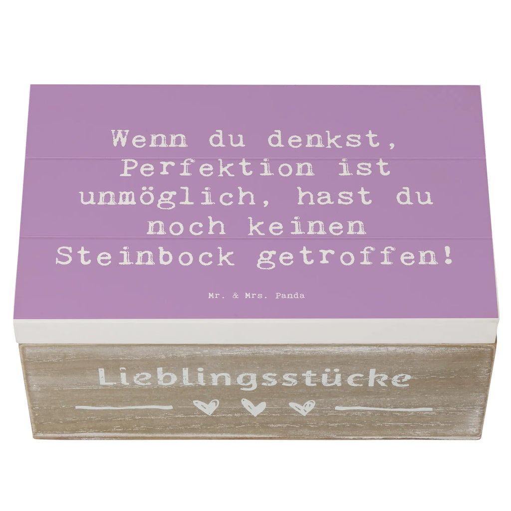 Holzkiste Spruch Steinbock Perfektion Kiste, Dekokiste, Holzkiste, Geschenkbox, Truhe, Aufbewahrungsbox, Erinnerungsbox, XXL, Geschenkdose, Erinnerungskiste, Schatzkiste, Schatulle, Tierkreiszeichen, Sternzeichen, Horoskop, Astrologie, Aszendent