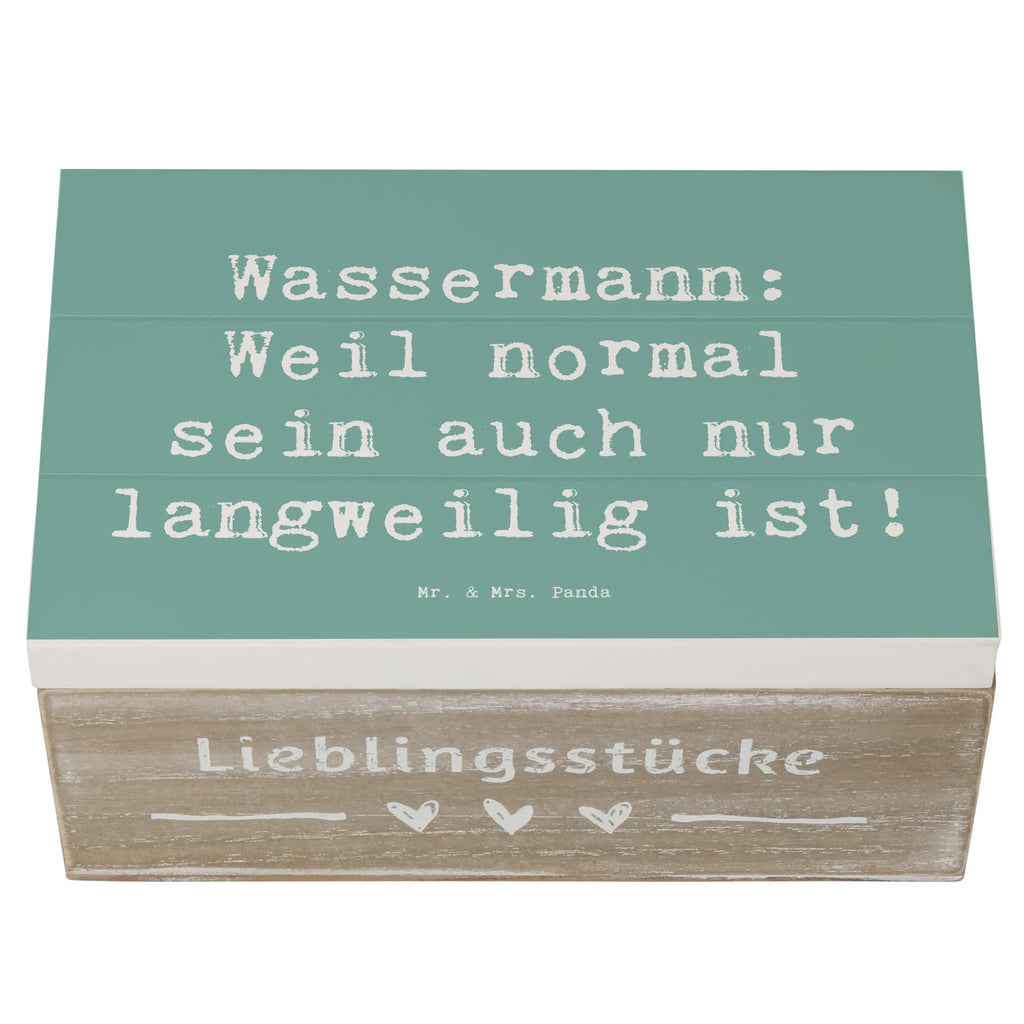 Holzkiste Spruch Wassermann Unikat Truhe, Erinnerungskiste, Geschenkdose, Kiste, Holzkiste, Schatzkiste, Geschenkbox, Aufbewahrungsbox, Erinnerungsbox, XXL, Schatulle, Dekokiste, Tierkreiszeichen, Sternzeichen, Horoskop, Astrologie, Aszendent