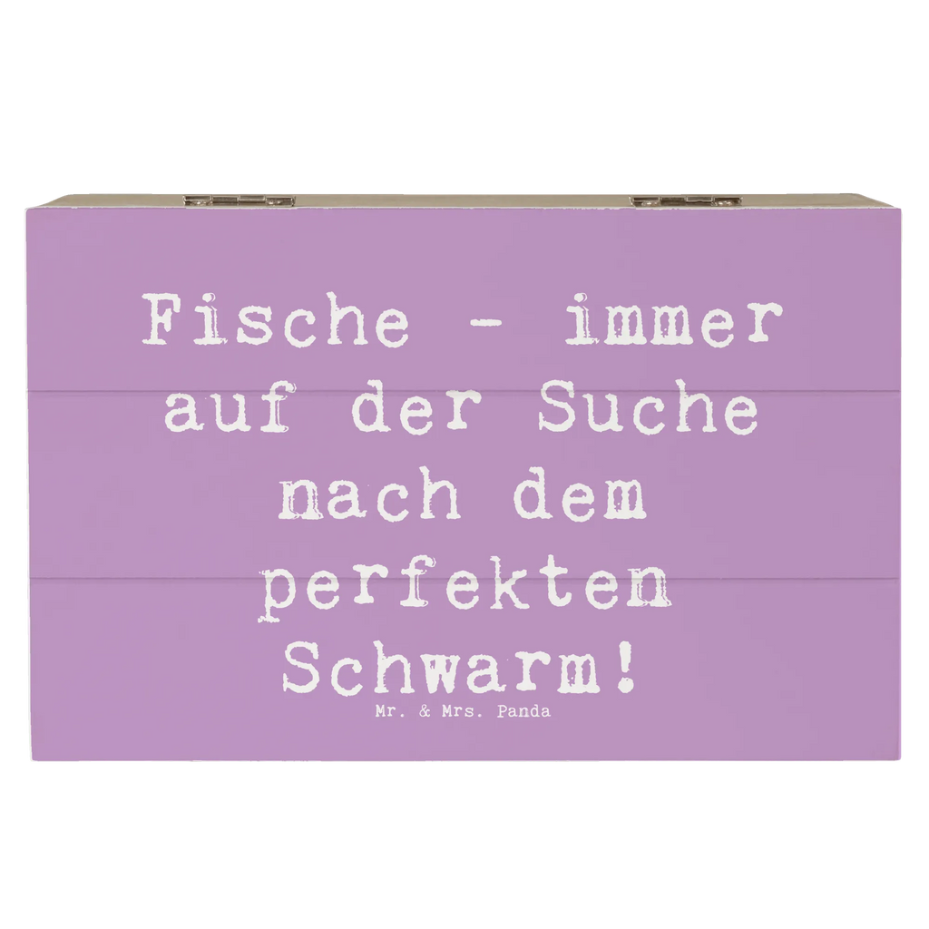 Holzkiste Spruch Fische Schwarm Erinnerungskiste, Schatulle, Aufbewahrungsbox, Geschenkdose, Dekokiste, XXL, Holzkiste, Schatzkiste, Geschenkbox, Kiste, Erinnerungsbox, Truhe, Tierkreiszeichen, Sternzeichen, Horoskop, Astrologie, Aszendent