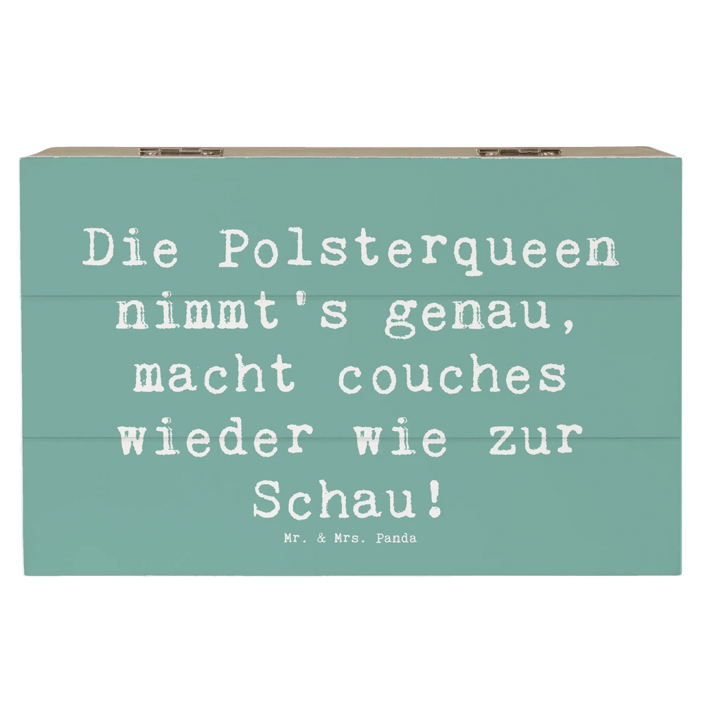 Holzkiste Spruch Polsterei Präzision Geschenkbox, Erinnerungsbox, XXL, Erinnerungskiste, Aufbewahrungsbox, Geschenkdose, Schatzkiste, Kiste, Truhe, Holzkiste, Schatulle, Dekokiste, Beruf, Ausbildung, Jubiläum, Abschied, Rente, Kollege, Kollegin, Geschenk, Schenken, Arbeitskollege, Mitarbeiter, Firma, Danke, Dankeschön