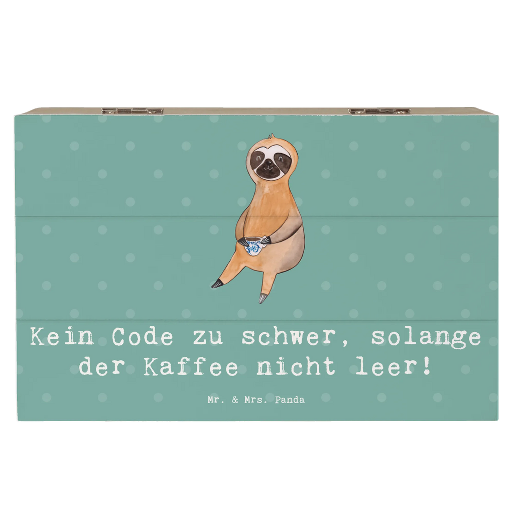 Holzkiste Code und Kaffee Aufbewahrungsbox, Geschenkbox, Schatulle, Dekokiste, Geschenkdose, Schatzkiste, Holzkiste, Erinnerungsbox, Truhe, Kiste, Erinnerungskiste, XXL, Beruf, Ausbildung, Jubiläum, Abschied, Rente, Kollege, Kollegin, Geschenk, Schenken, Arbeitskollege, Mitarbeiter, Firma, Danke, Dankeschön