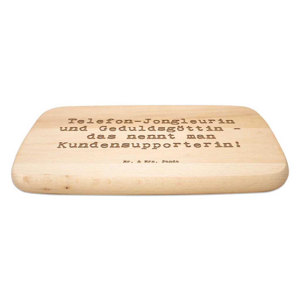 Serving board Saying Telefon-Jongleurin und Geduldsgöttin - das nennt man Kundensupporterin! breakfast board, Board, cutting board, gift, gift idea, best, farewell gift, passing exam, anniversary, retirement, promotion, job start, sayings, funny, profession