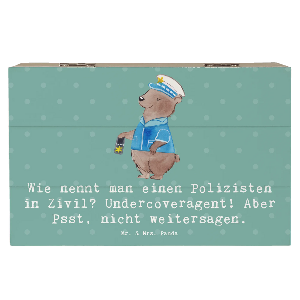 Holzkiste Geheimer Polizist Holzkiste, Geschenkdose, Erinnerungskiste, Geschenkbox, Dekokiste, Aufbewahrungsbox, Schatulle, Schatzkiste, Erinnerungsbox, XXL, Truhe, Kiste, Beruf, Ausbildung, Jubiläum, Abschied, Rente, Kollege, Kollegin, Geschenk, Schenken, Arbeitskollege, Mitarbeiter, Firma, Danke, Dankeschön