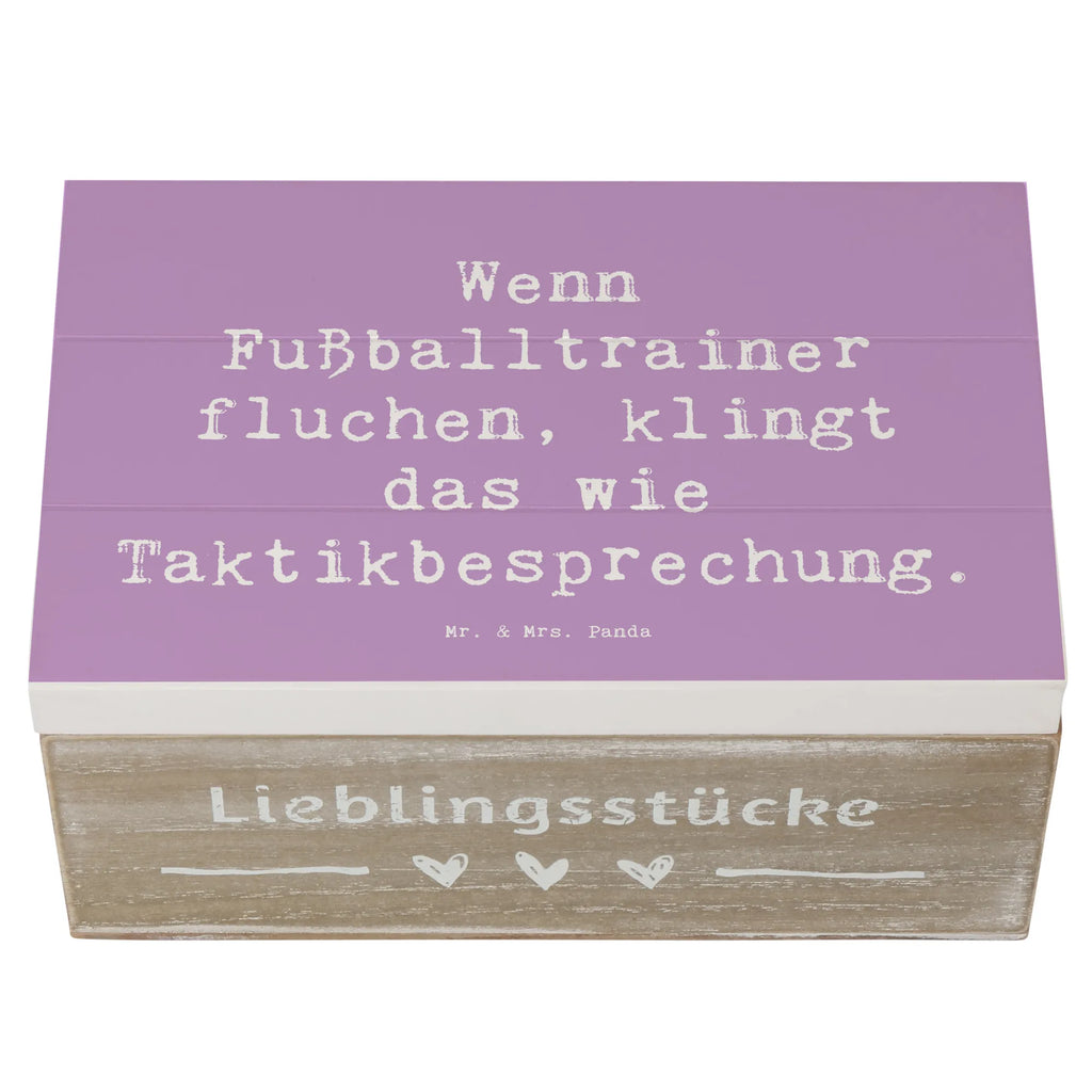 Holzkiste Spruch Fußballtrainer Taktik Erinnerungskiste, XXL, Geschenkbox, Geschenkdose, Kiste, Dekokiste, Erinnerungsbox, Truhe, Holzkiste, Schatulle, Schatzkiste, Aufbewahrungsbox, Beruf, Ausbildung, Jubiläum, Abschied, Rente, Kollege, Kollegin, Geschenk, Schenken, Arbeitskollege, Mitarbeiter, Firma, Danke, Dankeschön