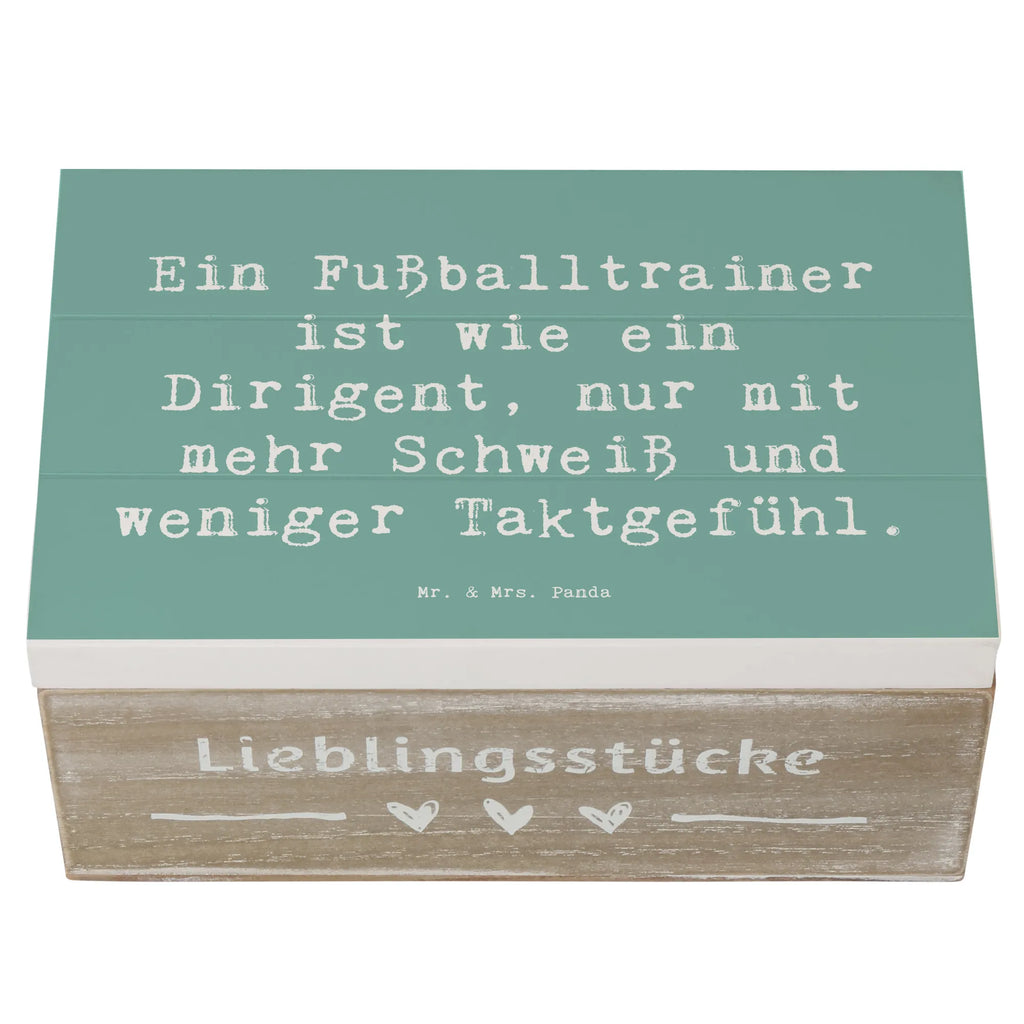 Holzkiste Spruch Fußballtrainer Dirigent XXL, Truhe, Erinnerungsbox, Erinnerungskiste, Kiste, Holzkiste, Aufbewahrungsbox, Schatzkiste, Schatulle, Geschenkdose, Dekokiste, Geschenkbox, Beruf, Ausbildung, Jubiläum, Abschied, Rente, Kollege, Kollegin, Geschenk, Schenken, Arbeitskollege, Mitarbeiter, Firma, Danke, Dankeschön