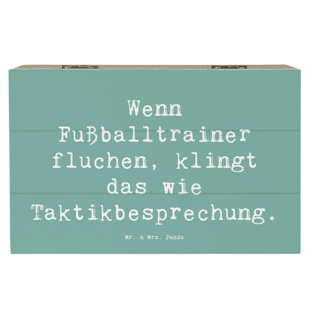 Holzkiste Spruch Fußballtrainer Taktik Erinnerungskiste, XXL, Geschenkbox, Geschenkdose, Kiste, Dekokiste, Erinnerungsbox, Truhe, Holzkiste, Schatulle, Schatzkiste, Aufbewahrungsbox, Beruf, Ausbildung, Jubiläum, Abschied, Rente, Kollege, Kollegin, Geschenk, Schenken, Arbeitskollege, Mitarbeiter, Firma, Danke, Dankeschön