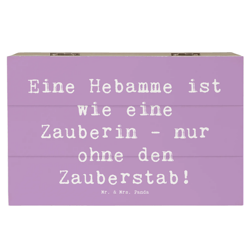 Holzkiste Spruch Hebamme Magie Erinnerungsbox, Schatulle, Dekokiste, Geschenkbox, Kiste, XXL, Schatzkiste, Holzkiste, Geschenkdose, Truhe, Aufbewahrungsbox, Erinnerungskiste, Beruf, Ausbildung, Jubiläum, Abschied, Rente, Kollege, Kollegin, Geschenk, Schenken, Arbeitskollege, Mitarbeiter, Firma, Danke, Dankeschön
