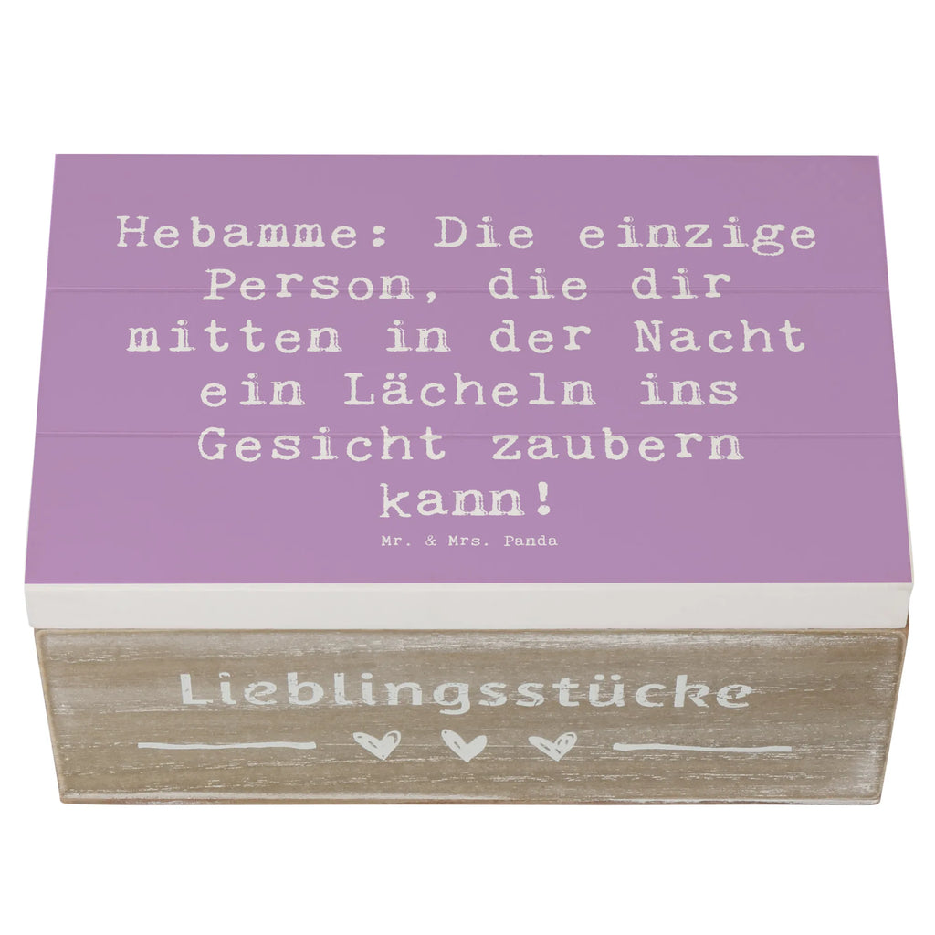 Wooden chest Saying Hebamme: Die einzige Person, die dir mitten in der Nacht ein Lächeln ins Gesicht zaubern kann! Erinnerungsbox, Dekokiste, XXL, Truhe, Erinnerungskiste, Schatzkiste, Geschenkbox, Schatulle, Aufbewahrungsbox, Holzkiste, Geschenkdose, Kiste, Beruf, Ausbildung, Jubiläum, Abschied, Rente, Kollege, Kollegin, Geschenk, Schenken, Arbeitskollege, Mitarbeiter, Firma, Danke, Dankeschön