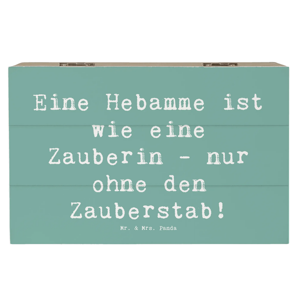 Holzkiste Spruch Hebamme Magie Erinnerungsbox, Schatulle, Dekokiste, Geschenkbox, Kiste, XXL, Schatzkiste, Holzkiste, Geschenkdose, Truhe, Aufbewahrungsbox, Erinnerungskiste, Beruf, Ausbildung, Jubiläum, Abschied, Rente, Kollege, Kollegin, Geschenk, Schenken, Arbeitskollege, Mitarbeiter, Firma, Danke, Dankeschön