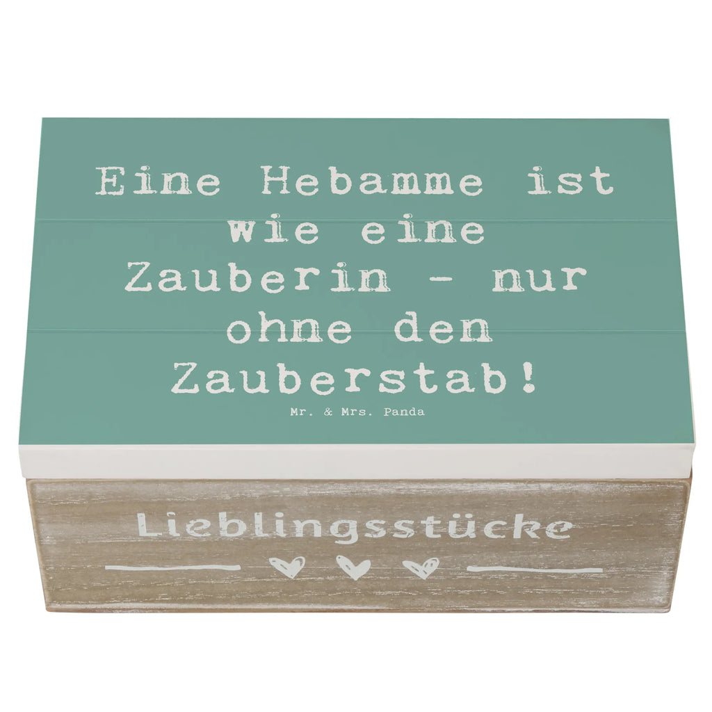 Holzkiste Spruch Hebamme Magie Erinnerungsbox, Schatulle, Dekokiste, Geschenkbox, Kiste, XXL, Schatzkiste, Holzkiste, Geschenkdose, Truhe, Aufbewahrungsbox, Erinnerungskiste, Beruf, Ausbildung, Jubiläum, Abschied, Rente, Kollege, Kollegin, Geschenk, Schenken, Arbeitskollege, Mitarbeiter, Firma, Danke, Dankeschön