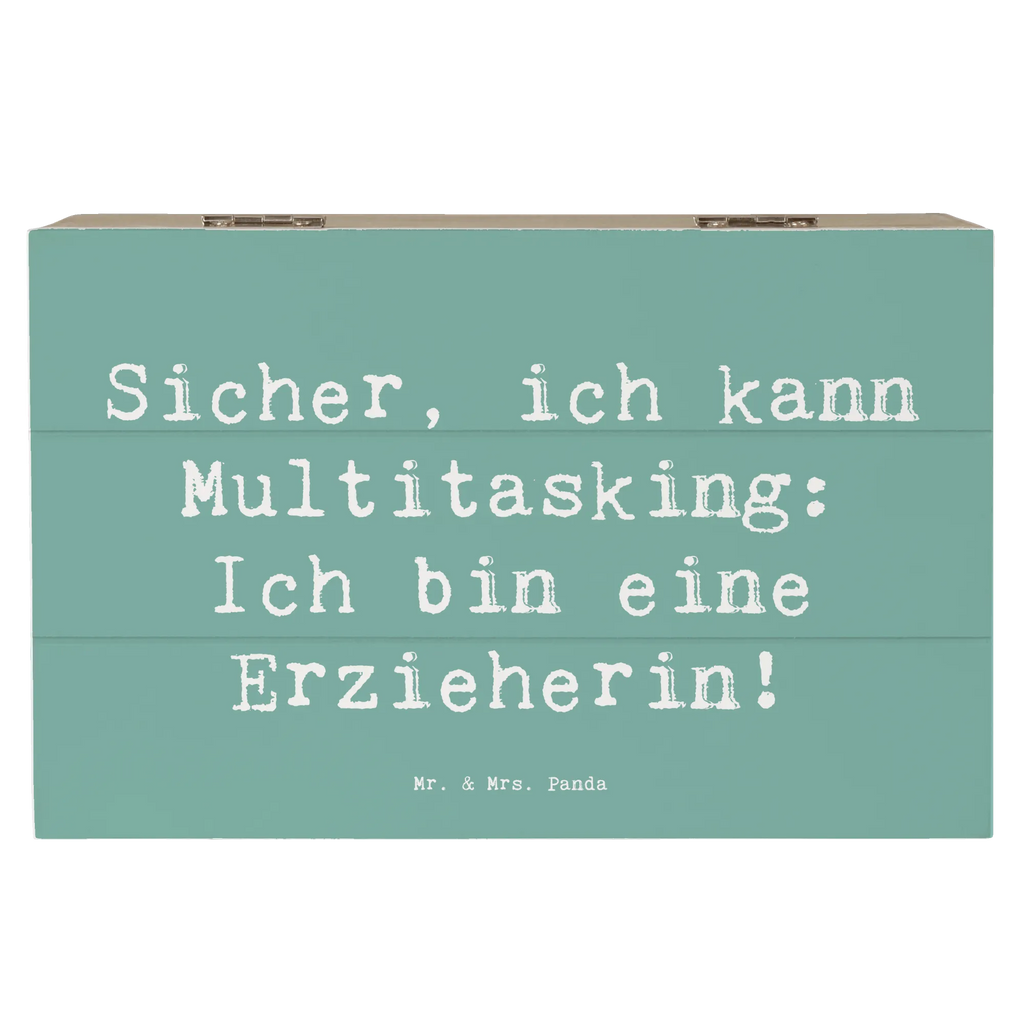 Holzkiste Spruch Erzieherin Multitasking Dekokiste, Erinnerungskiste, Erinnerungsbox, Holzkiste, Schatulle, Geschenkbox, Aufbewahrungsbox, Schatzkiste, Truhe, Kiste, XXL, Geschenkdose, Beruf, Ausbildung, Jubiläum, Abschied, Rente, Kollege, Kollegin, Geschenk, Schenken, Arbeitskollege, Mitarbeiter, Firma, Danke, Dankeschön