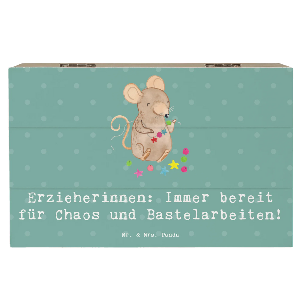 Holzkiste Erzieherin Chaos XXL, Geschenkbox, Erinnerungskiste, Dekokiste, Schatzkiste, Aufbewahrungsbox, Erinnerungsbox, Truhe, Kiste, Geschenkdose, Schatulle, Holzkiste, Beruf, Ausbildung, Jubiläum, Abschied, Rente, Kollege, Kollegin, Geschenk, Schenken, Arbeitskollege, Mitarbeiter, Firma, Danke, Dankeschön