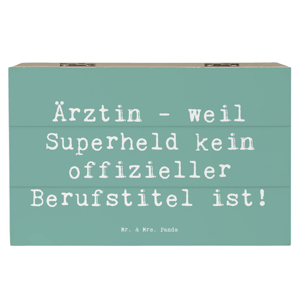 Holzkiste Spruch Ärztin Superheld Schatulle, Holzkiste, Geschenkdose, Kiste, Geschenkbox, Truhe, Dekokiste, XXL, Aufbewahrungsbox, Schatzkiste, Erinnerungskiste, Erinnerungsbox, Beruf, Ausbildung, Jubiläum, Abschied, Rente, Kollege, Kollegin, Geschenk, Schenken, Arbeitskollege, Mitarbeiter, Firma, Danke, Dankeschön