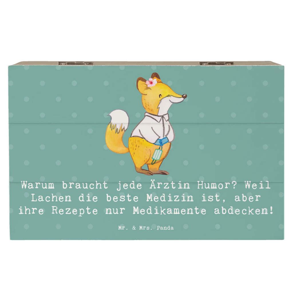 Holzkiste Humorvolle Ärztin Truhe, Schatulle, Holzkiste, Geschenkbox, Geschenkdose, Erinnerungsbox, Aufbewahrungsbox, Schatzkiste, Dekokiste, Kiste, Erinnerungskiste, XXL, Beruf, Ausbildung, Jubiläum, Abschied, Rente, Kollege, Kollegin, Geschenk, Schenken, Arbeitskollege, Mitarbeiter, Firma, Danke, Dankeschön