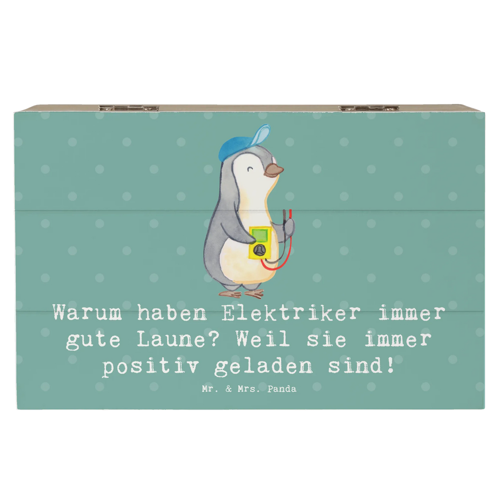 Holzkiste Positiver Elektriker Schatzkiste, Kiste, Dekokiste, Aufbewahrungsbox, Geschenkbox, Erinnerungsbox, Holzkiste, Geschenkdose, XXL, Erinnerungskiste, Schatulle, Truhe, Beruf, Ausbildung, Jubiläum, Abschied, Rente, Kollege, Kollegin, Geschenk, Schenken, Arbeitskollege, Mitarbeiter, Firma, Danke, Dankeschön
