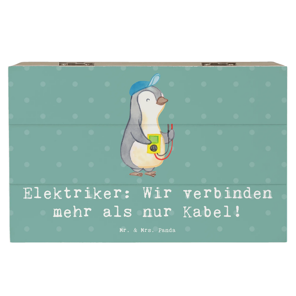 Holzkiste Elektriker Verbindungen Truhe, Geschenkdose, XXL, Holzkiste, Kiste, Schatzkiste, Dekokiste, Erinnerungsbox, Geschenkbox, Schatulle, Erinnerungskiste, Aufbewahrungsbox, Beruf, Ausbildung, Jubiläum, Abschied, Rente, Kollege, Kollegin, Geschenk, Schenken, Arbeitskollege, Mitarbeiter, Firma, Danke, Dankeschön