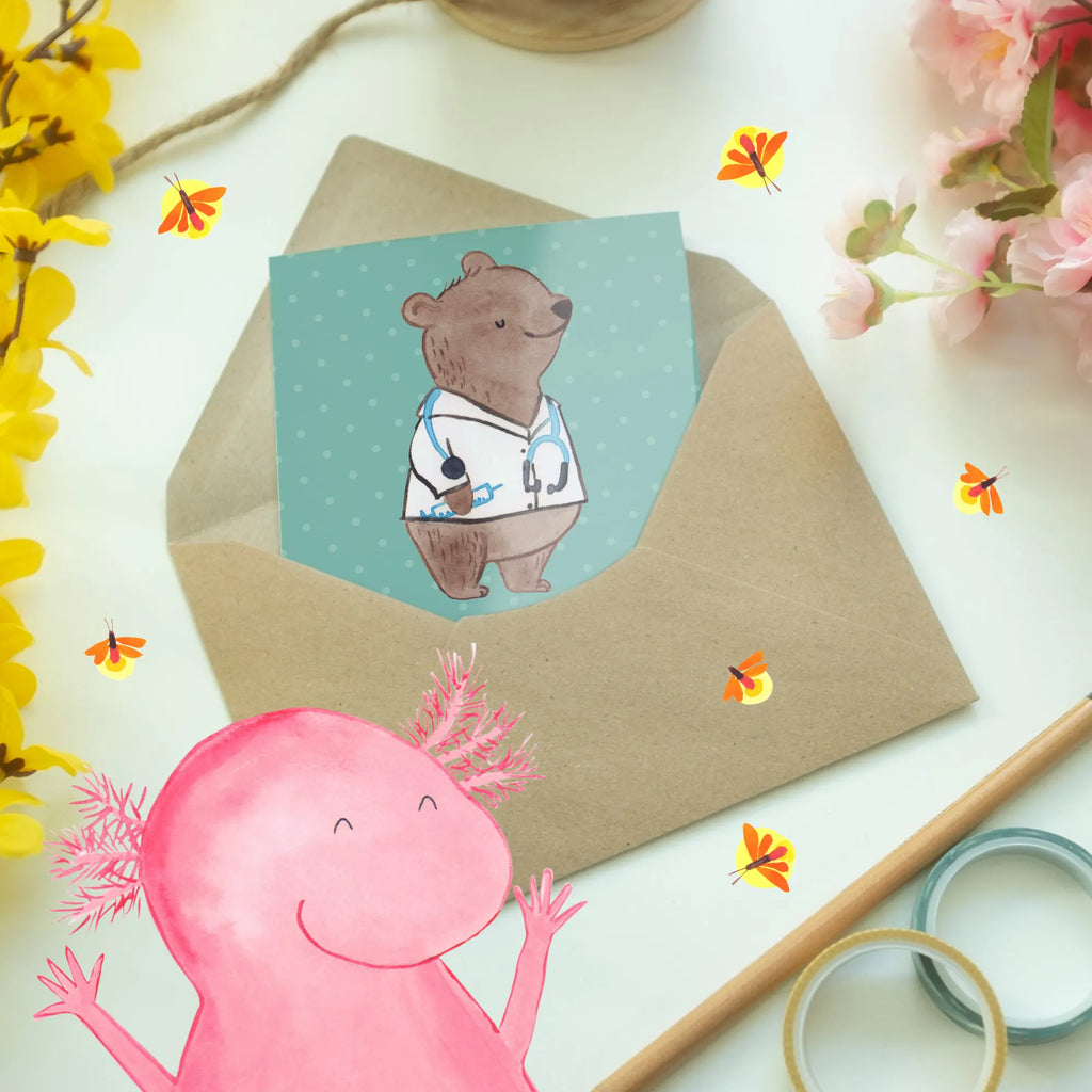 Greetings card Ärzte - Wir lösen Probleme, von denen Sie nicht wussten, dass Sie sie haben, auf Arten, die Sie nicht verstehen! Glückwunschkarte, Hochzeitskarte, Geburtstagskarte, Ansichtskarten, Karte, Einladungskarte, Grußkarte, Klappkarte, Beruf, Ausbildung, Jubiläum, Abschied, Rente, Kollege, Kollegin, Geschenk, Schenken, Arbeitskollege, Mitarbeiter, Firma, Danke, Dankeschön