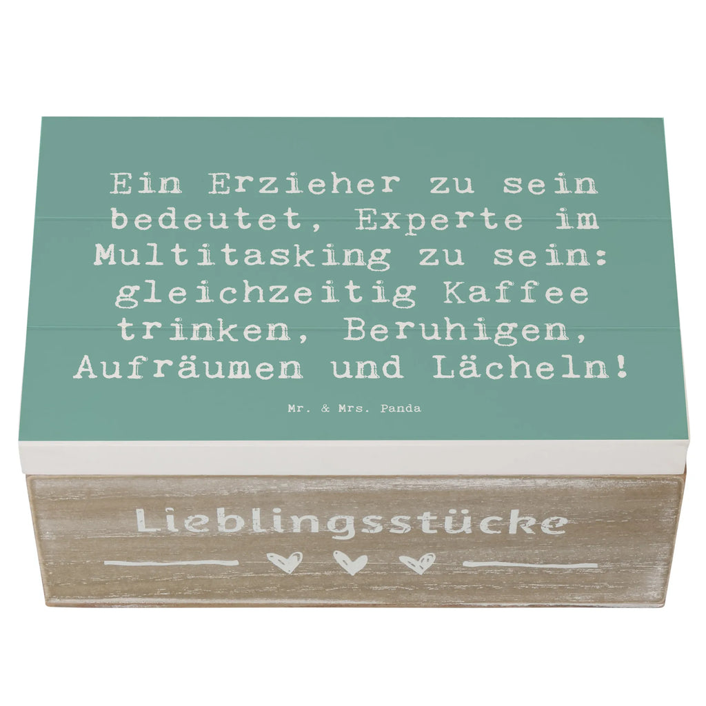 Holzkiste Spruch Multitasking Erzieher Schatulle, Kiste, Erinnerungsbox, Schatzkiste, Dekokiste, Aufbewahrungsbox, Truhe, Erinnerungskiste, XXL, Holzkiste, Geschenkdose, Geschenkbox, Beruf, Ausbildung, Jubiläum, Abschied, Rente, Kollege, Kollegin, Geschenk, Schenken, Arbeitskollege, Mitarbeiter, Firma, Danke, Dankeschön