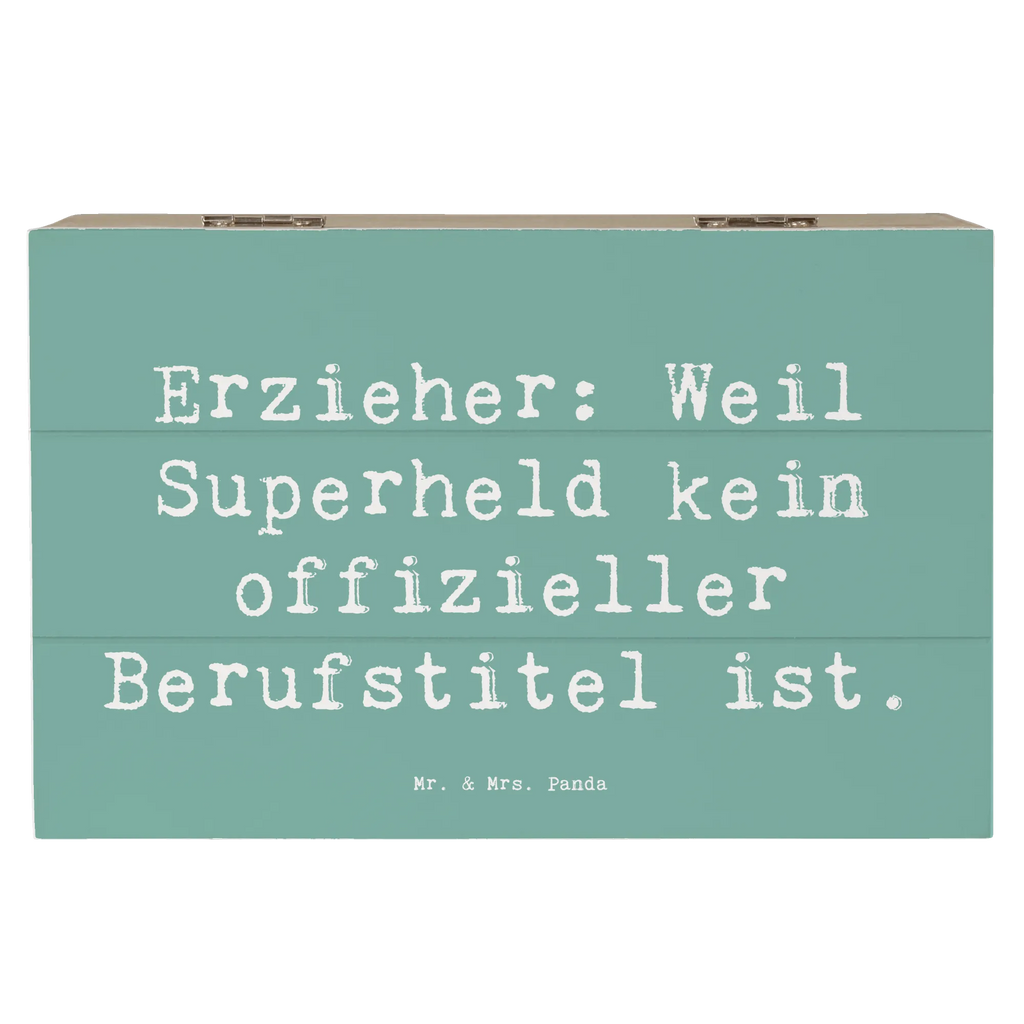 Holzkiste Spruch Erzieher Superheld Geschenkbox, Schatzkiste, Schatulle, Dekokiste, Geschenkdose, Erinnerungskiste, XXL, Holzkiste, Kiste, Erinnerungsbox, Truhe, Aufbewahrungsbox, Beruf, Ausbildung, Jubiläum, Abschied, Rente, Kollege, Kollegin, Geschenk, Schenken, Arbeitskollege, Mitarbeiter, Firma, Danke, Dankeschön