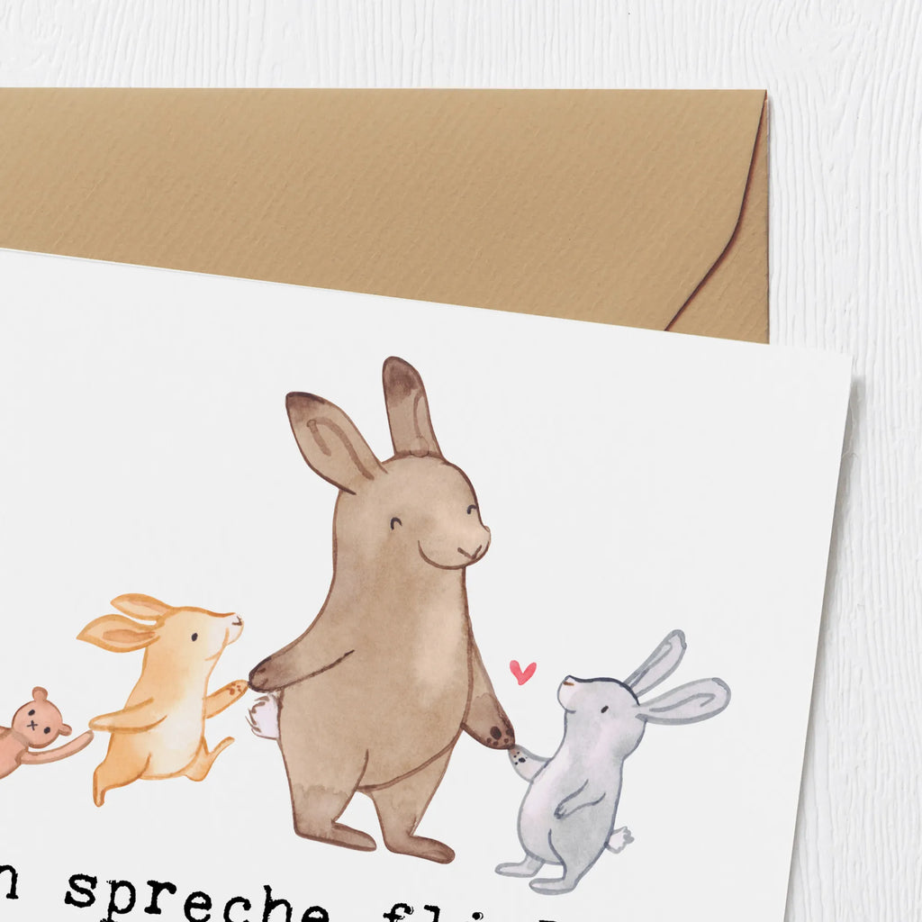 Deluxe Card Ich spreche fließend Kindisch - Berufsgeheimnis eines Erziehers! Klappkarte, Glückwunschkarte, Grußkarte, Hochzeitskarte, Einladungskarte, Hochwertige Klappkarte, Geburtstagskarte, Hochwertige Grußkarte, Karte, Beruf, Ausbildung, Jubiläum, Abschied, Rente, Kollege, Kollegin, Geschenk, Schenken, Arbeitskollege, Mitarbeiter, Firma, Danke, Dankeschön