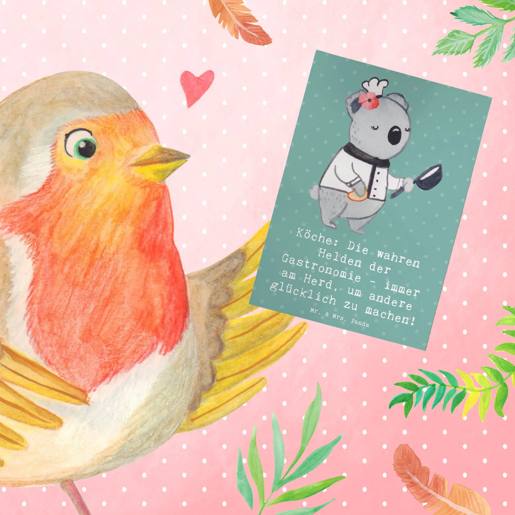 Greetings card Köche: Die wahren Helden der Gastronomie - immer am Herd, um andere glücklich zu machen! Geburtstagskarte, Hochzeitskarte, Ansichtskarten, Einladungskarte, Grußkarte, Karte, Klappkarte, Glückwunschkarte, Beruf, Ausbildung, Jubiläum, Abschied, Rente, Kollege, Kollegin, Geschenk, Schenken, Arbeitskollege, Mitarbeiter, Firma, Danke, Dankeschön