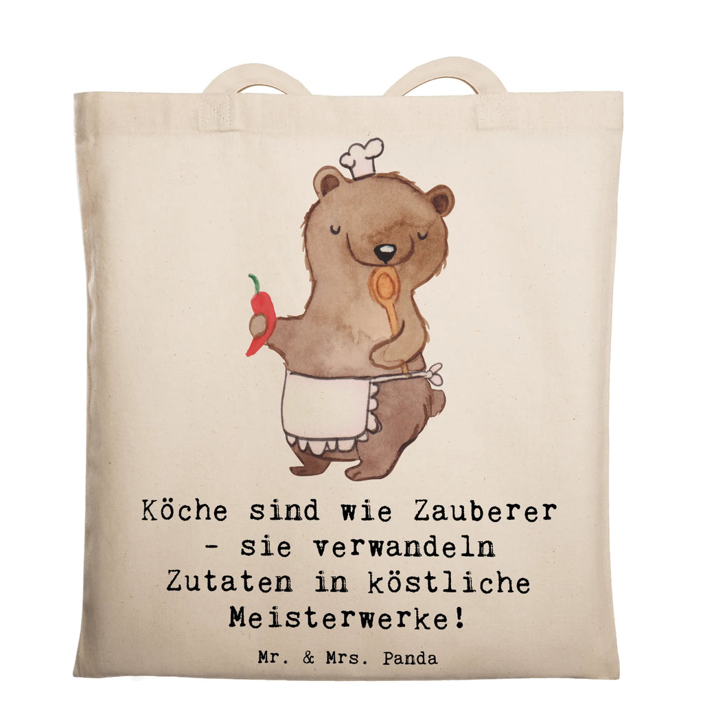 Tragetasche Köche sind wie Zauberer - sie verwandeln Zutaten in köstliche Meisterwerke! Einkaufstüte, Badetasche, Shopper, Beuteltasche, Schultertasche, Strandtasche, Tasche, Einkaufstasche, Tragetasche, Jutetasche, Umhängetasche, Laptoptasche, Stofftasche, Beutel, Jutebeutel, Stoffbeutel, Beruf, Ausbildung, Jubiläum, Abschied, Rente, Kollege, Kollegin, Geschenk, Schenken, Arbeitskollege, Mitarbeiter, Firma, Danke, Dankeschön