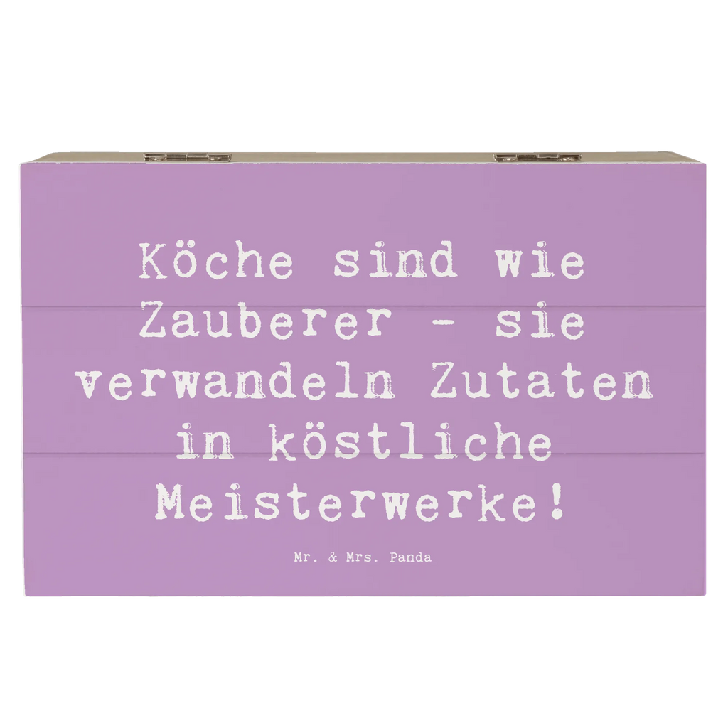 Holzkiste Spruch Köche sind wie Zauberer - sie verwandeln Zutaten in köstliche Meisterwerke! Holzkiste, Schatzkiste, Truhe, Erinnerungsbox, Dekokiste, Aufbewahrungsbox, Schatulle, Kiste, Erinnerungskiste, Geschenkbox, Geschenkdose, XXL, Beruf, Ausbildung, Jubiläum, Abschied, Rente, Kollege, Kollegin, Geschenk, Schenken, Arbeitskollege, Mitarbeiter, Firma, Danke, Dankeschön