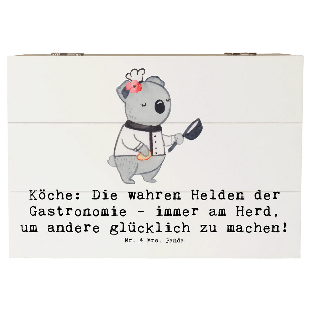 Holzkiste Köche: Die wahren Helden der Gastronomie - immer am Herd, um andere glücklich zu machen! Schatzkiste, Kiste, Aufbewahrungsbox, Schatulle, Holzkiste, Erinnerungsbox, Geschenkdose, Dekokiste, Geschenkbox, Erinnerungskiste, Truhe, XXL, Beruf, Ausbildung, Jubiläum, Abschied, Rente, Kollege, Kollegin, Geschenk, Schenken, Arbeitskollege, Mitarbeiter, Firma, Danke, Dankeschön