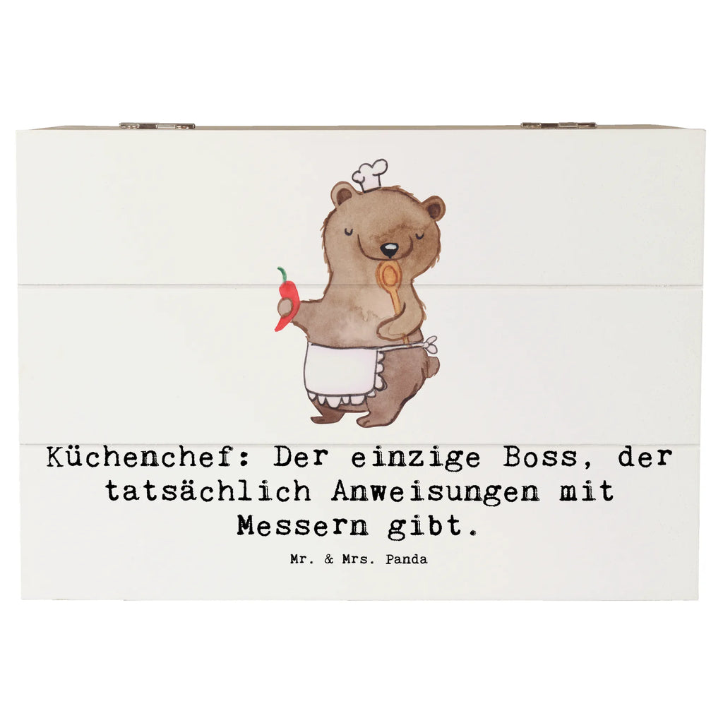 Holzkiste Küchenchef: Der einzige Boss, der tatsächlich Anweisungen mit Messern gibt. Erinnerungskiste, Holzkiste, Truhe, Kiste, Dekokiste, Schatzkiste, Aufbewahrungsbox, Geschenkbox, XXL, Schatulle, Erinnerungsbox, Geschenkdose, Beruf, Ausbildung, Jubiläum, Abschied, Rente, Kollege, Kollegin, Geschenk, Schenken, Arbeitskollege, Mitarbeiter, Firma, Danke, Dankeschön