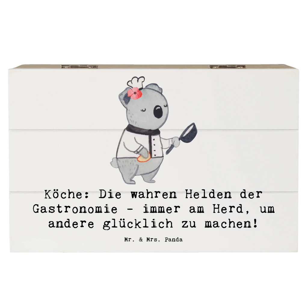 Holzkiste Köche: Die wahren Helden der Gastronomie - immer am Herd, um andere glücklich zu machen! Schatzkiste, Kiste, Aufbewahrungsbox, Schatulle, Holzkiste, Erinnerungsbox, Geschenkdose, Dekokiste, Geschenkbox, Erinnerungskiste, Truhe, XXL, Beruf, Ausbildung, Jubiläum, Abschied, Rente, Kollege, Kollegin, Geschenk, Schenken, Arbeitskollege, Mitarbeiter, Firma, Danke, Dankeschön