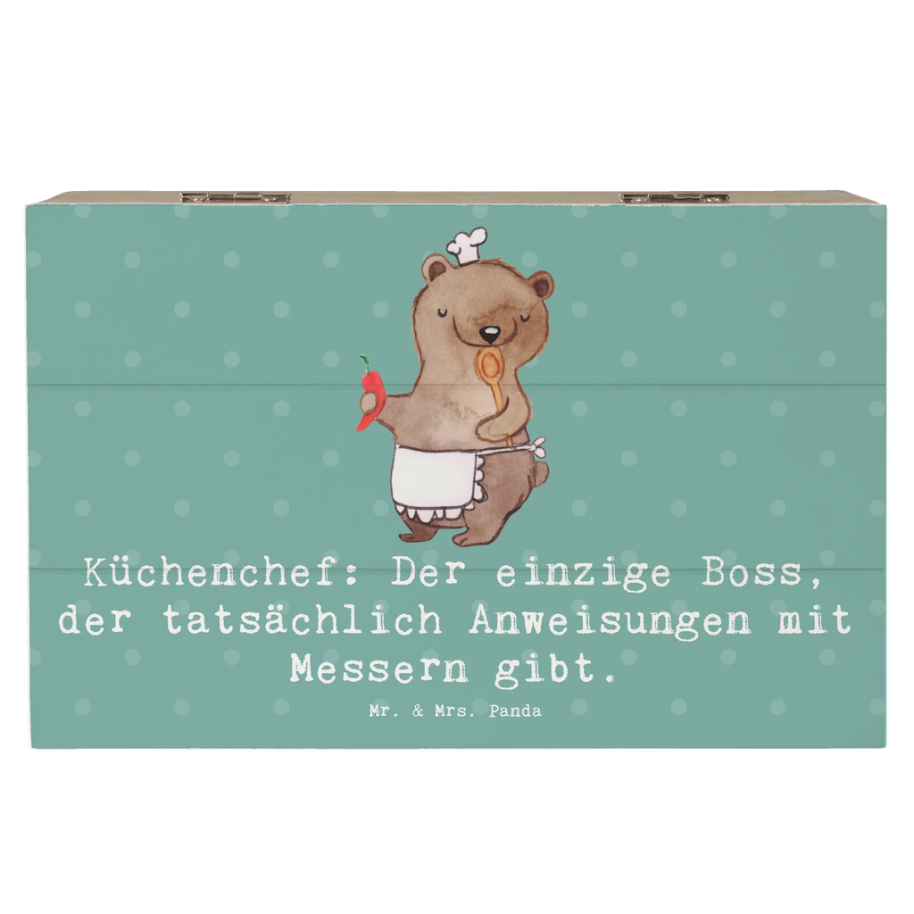 Holzkiste Küchenchef: Der einzige Boss, der tatsächlich Anweisungen mit Messern gibt. Erinnerungskiste, Holzkiste, Truhe, Kiste, Dekokiste, Schatzkiste, Aufbewahrungsbox, Geschenkbox, XXL, Schatulle, Erinnerungsbox, Geschenkdose, Beruf, Ausbildung, Jubiläum, Abschied, Rente, Kollege, Kollegin, Geschenk, Schenken, Arbeitskollege, Mitarbeiter, Firma, Danke, Dankeschön