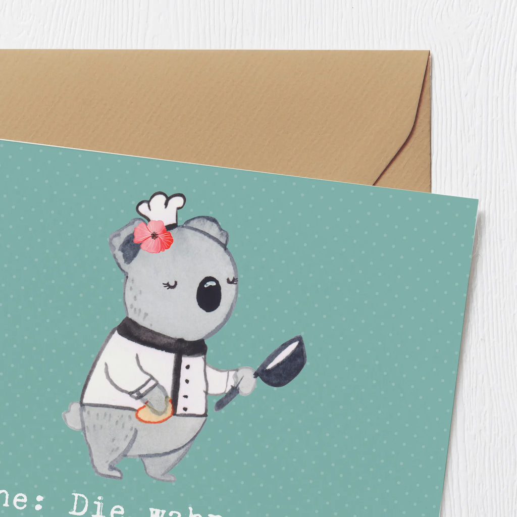 Deluxe Karte Köche: Die wahren Helden der Gastronomie - immer am Herd, um andere glücklich zu machen! Karte, Hochwertige Grußkarte, Glückwunschkarte, Geburtstagskarte, Einladungskarte, Grußkarte, Hochwertige Klappkarte, Klappkarte, Hochzeitskarte, Beruf, Ausbildung, Jubiläum, Abschied, Rente, Kollege, Kollegin, Geschenk, Schenken, Arbeitskollege, Mitarbeiter, Firma, Danke, Dankeschön