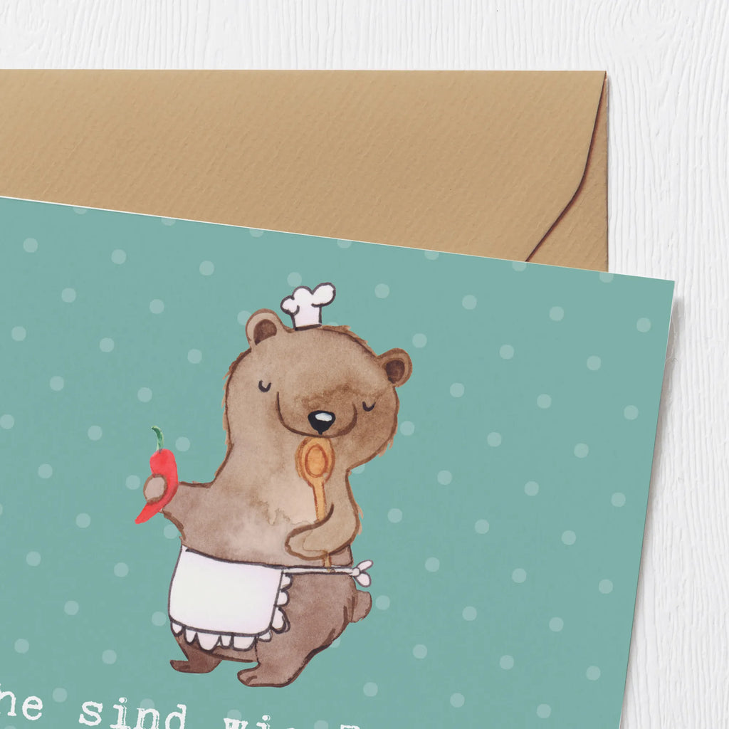 Deluxe Karte Köche sind wie Zauberer - sie verwandeln Zutaten in köstliche Meisterwerke! Grußkarte, Einladungskarte, Hochzeitskarte, Glückwunschkarte, Klappkarte, Hochwertige Klappkarte, Geburtstagskarte, Karte, Hochwertige Grußkarte, Beruf, Ausbildung, Jubiläum, Abschied, Rente, Kollege, Kollegin, Geschenk, Schenken, Arbeitskollege, Mitarbeiter, Firma, Danke, Dankeschön