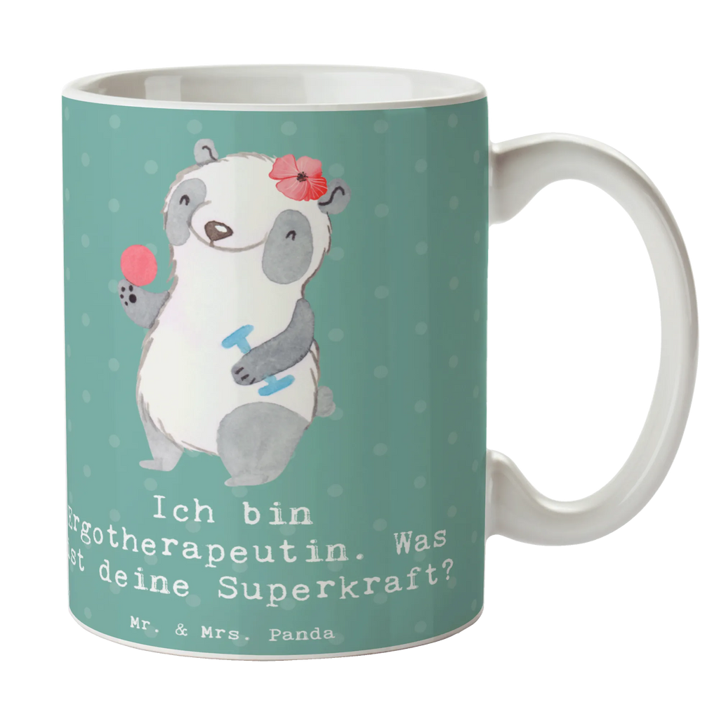 Mug Ich bin Ergotherapeutin. Was ist deine Superkraft? Tasse mit Zitaten, Teetasse, Tasse, Porzellantasse, Geschenktasse, Tasse mit Motiven, Keramiktasse, Kaffeetasse, Bürotasse, Beruf, Ausbildung, Jubiläum, Abschied, Rente, Kollege, Kollegin, Geschenk, Schenken, Arbeitskollege, Mitarbeiter, Firma, Danke, Dankeschön