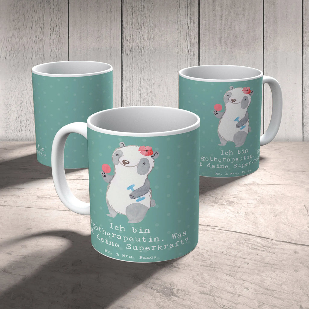 Mug Ich bin Ergotherapeutin. Was ist deine Superkraft? Tasse mit Zitaten, Teetasse, Tasse, Porzellantasse, Geschenktasse, Tasse mit Motiven, Keramiktasse, Kaffeetasse, Bürotasse, Beruf, Ausbildung, Jubiläum, Abschied, Rente, Kollege, Kollegin, Geschenk, Schenken, Arbeitskollege, Mitarbeiter, Firma, Danke, Dankeschön