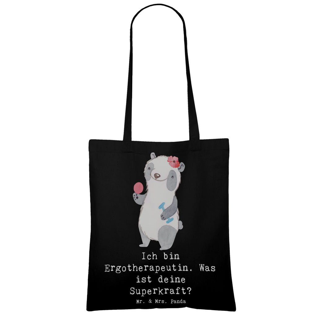 Tote bag Ich bin Ergotherapeutin. Was ist deine Superkraft? Jutetasche, Badetasche, Tasche, Einkaufstüte, Umhängetasche, Jutebeutel, Beutel, Strandtasche, Einkaufstasche, Laptoptasche, Stoffbeutel, Stofftasche, Schultertasche, Shopper, Tragetasche, Beuteltasche, Beruf, Ausbildung, Jubiläum, Abschied, Rente, Kollege, Kollegin, Geschenk, Schenken, Arbeitskollege, Mitarbeiter, Firma, Danke, Dankeschön