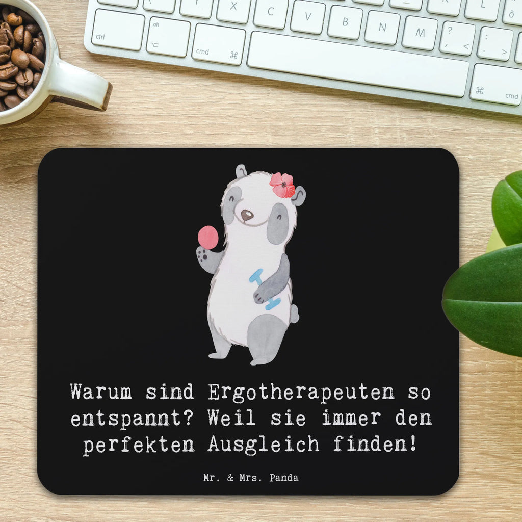 Mouse mat Warum sind Ergotherapeuten so entspannt? Weil sie immer den perfekten Ausgleich finden! Mauspad Büro, Computer zubehör, Designer Mauspad, Einzigartiges Mauspad, Mousepad, Mausunterlage, Büroausstattung, Arbeitszimmer, PC Zubehör, Mauspad, Beruf, Ausbildung, Jubiläum, Abschied, Rente, Kollege, Kollegin, Geschenk, Schenken, Arbeitskollege, Mitarbeiter, Firma, Danke, Dankeschön