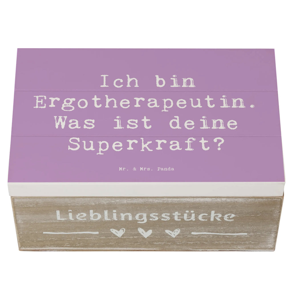 Wooden chest Saying Ich bin Ergotherapeutin. Was ist deine Superkraft? Geschenkdose, XXL, Geschenkbox, Kiste, Aufbewahrungsbox, Schatzkiste, Erinnerungsbox, Truhe, Erinnerungskiste, Holzkiste, Schatulle, Dekokiste, Beruf, Ausbildung, Jubiläum, Abschied, Rente, Kollege, Kollegin, Geschenk, Schenken, Arbeitskollege, Mitarbeiter, Firma, Danke, Dankeschön