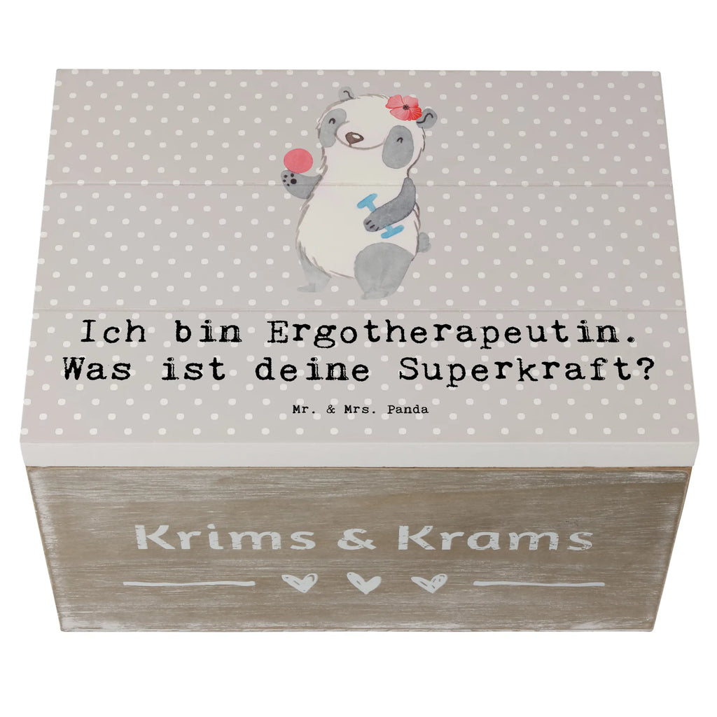 Holzkiste Super Ergotherapeutin Geschenkdose, Erinnerungskiste, Holzkiste, Geschenkbox, Kiste, Truhe, XXL, Schatulle, Schatzkiste, Aufbewahrungsbox, Dekokiste, Erinnerungsbox, Beruf, Ausbildung, Jubiläum, Abschied, Rente, Kollege, Kollegin, Geschenk, Schenken, Arbeitskollege, Mitarbeiter, Firma, Danke, Dankeschön