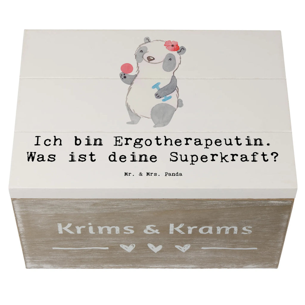 Holzkiste Super Ergotherapeutin Geschenkdose, Erinnerungskiste, Holzkiste, Geschenkbox, Kiste, Truhe, XXL, Schatulle, Schatzkiste, Aufbewahrungsbox, Dekokiste, Erinnerungsbox, Beruf, Ausbildung, Jubiläum, Abschied, Rente, Kollege, Kollegin, Geschenk, Schenken, Arbeitskollege, Mitarbeiter, Firma, Danke, Dankeschön