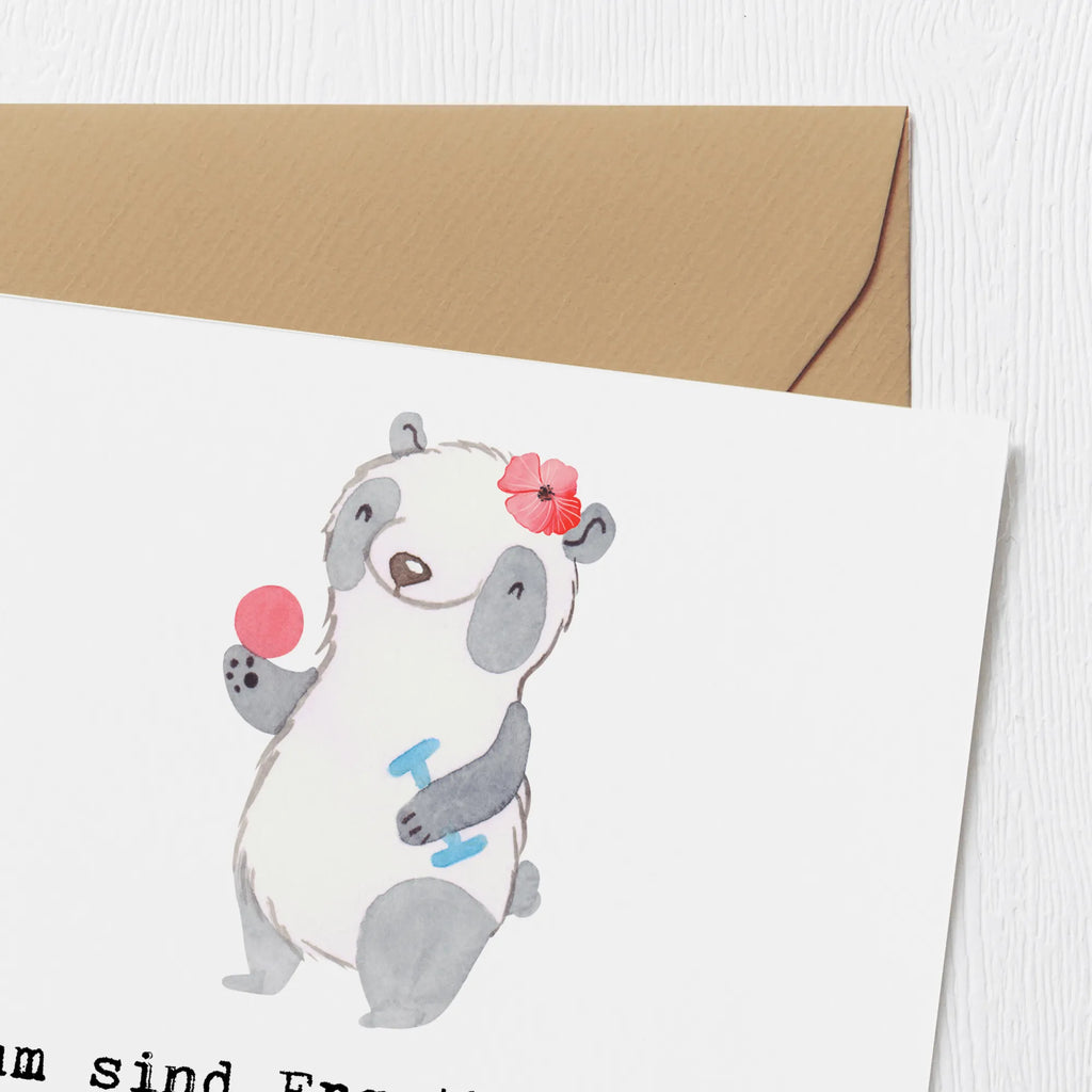 Deluxe Card Warum sind Ergotherapeuten so entspannt? Weil sie immer den perfekten Ausgleich finden! Einladungskarte, Glückwunschkarte, Grußkarte, Hochzeitskarte, Hochwertige Grußkarte, Karte, Klappkarte, Hochwertige Klappkarte, Geburtstagskarte, Beruf, Ausbildung, Jubiläum, Abschied, Rente, Kollege, Kollegin, Geschenk, Schenken, Arbeitskollege, Mitarbeiter, Firma, Danke, Dankeschön