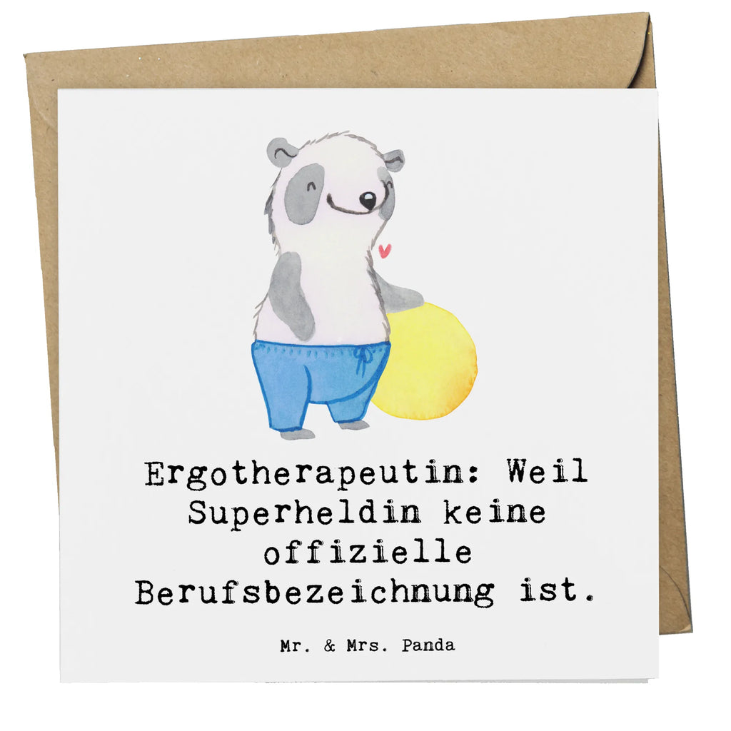 Deluxe Karte Ergotherapeutin Superheldin Hochwertige Klappkarte, Hochwertige Grußkarte, Hochzeitskarte, Grußkarte, Geburtstagskarte, Klappkarte, Karte, Glückwunschkarte, Einladungskarte, Beruf, Ausbildung, Jubiläum, Abschied, Rente, Kollege, Kollegin, Geschenk, Schenken, Arbeitskollege, Mitarbeiter, Firma, Danke, Dankeschön