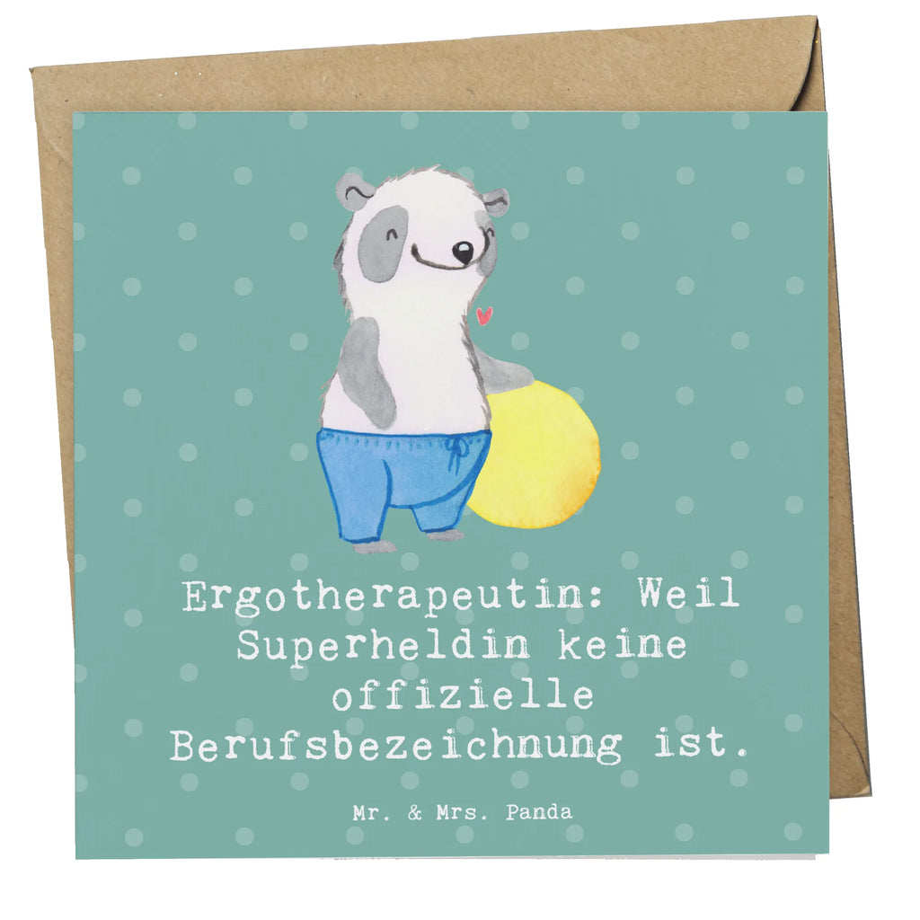 Deluxe Karte Ergotherapeutin Superheldin Hochwertige Klappkarte, Hochwertige Grußkarte, Hochzeitskarte, Grußkarte, Geburtstagskarte, Klappkarte, Karte, Glückwunschkarte, Einladungskarte, Beruf, Ausbildung, Jubiläum, Abschied, Rente, Kollege, Kollegin, Geschenk, Schenken, Arbeitskollege, Mitarbeiter, Firma, Danke, Dankeschön