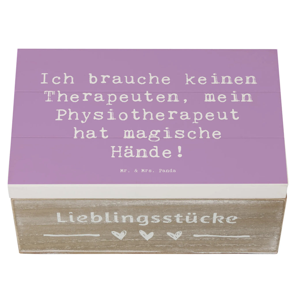 Wooden chest Saying Ich brauche keinen Therapeuten, mein Physiotherapeut hat magische Hände! truhe holz, aufbewahrungskisten, aufbewahrungstruhe, holzschatulle, holzkästchen, Holzkiste mit Deckel, Box aus Holz, aufbewahrungskiste mit deckel, aufbewahrungsboxen, Aufbewahrungsbox Holz, Schatulle, Holztruhe, Aufbewahrungsbox, Holzkisten, Holzbox mit Deckel, Holzboxen, Holz Aufbewahrungsbox, box holz, Holzbox, kiste holz, Aufbewahrungsbox aus Holz, Aufbewahrungskiste, holztruhen, holzschachtel, Holzkiste, Geschenk, Danke, Dankeschön, Schenken, Beruf, Ausbildung, Abschied, Rente, Kollege, Kollegin, Arbeitskollege, Mitarbeiter, Jubiläum, Firma