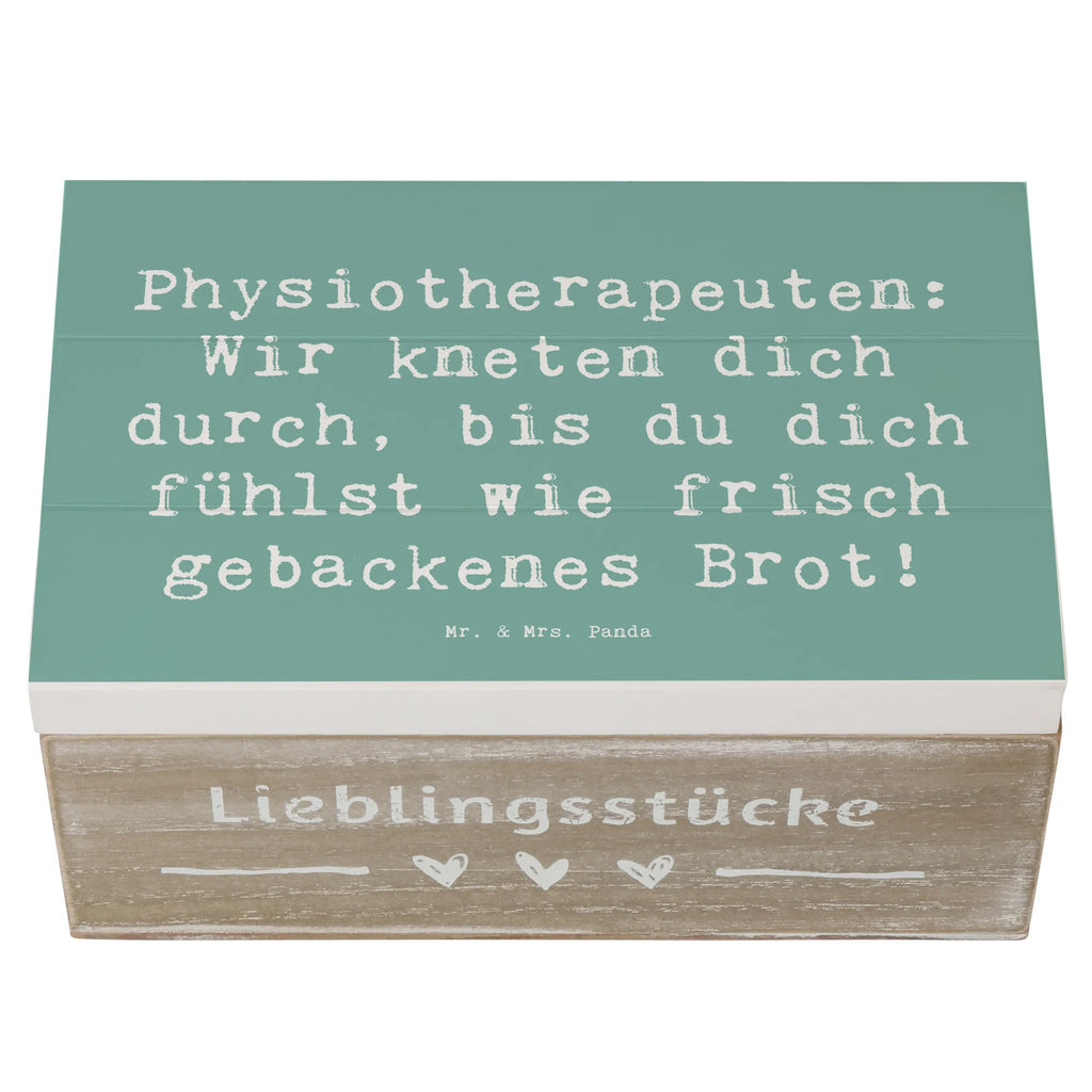 Wooden chest Saying Physiotherapeuten: Wir kneten dich durch, bis du dich fühlst wie frisch gebackenes Brot! Erinnerungskiste, Schatzkiste, Aufbewahrungsbox, Geschenkdose, Dekokiste, Schatulle, Kiste, Geschenkbox, Truhe, Erinnerungsbox, Holzkiste, XXL, Beruf, Ausbildung, Jubiläum, Abschied, Rente, Kollege, Kollegin, Geschenk, Schenken, Arbeitskollege, Mitarbeiter, Firma, Danke, Dankeschön